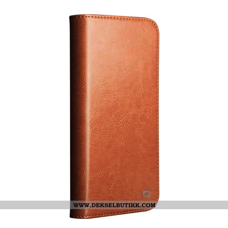Folio Deksel iPhone 17 Pro Max Qialino Skinn