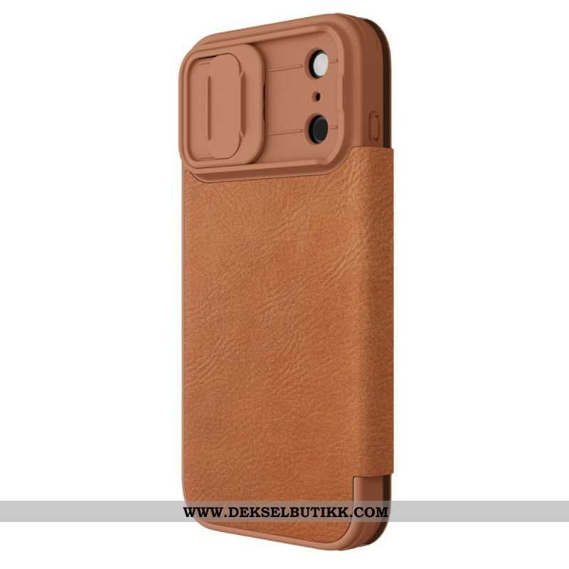 Folio Deksel iPhone 17 Pro Max Qin Pro-serien Nillkin