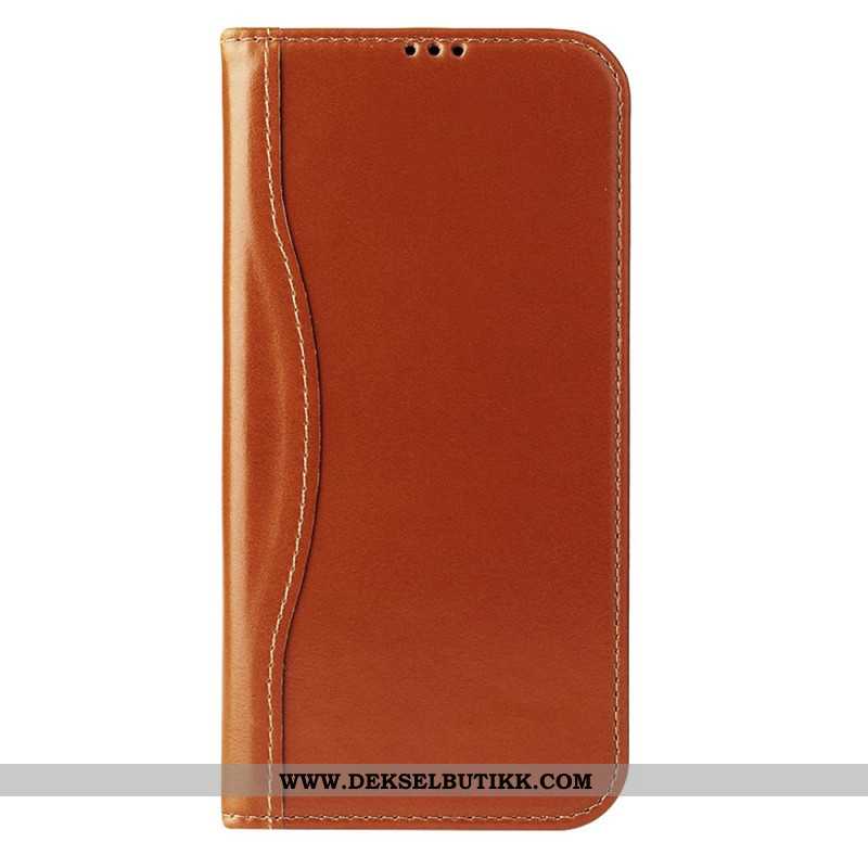 Folio Deksel iPhone 17 Pro Premium Skinndesign Beskyttelse Deksel