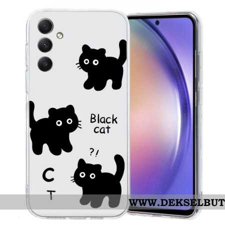 Hülle Samsung Galaxy A17 4g / 5g Schwarze Katzen