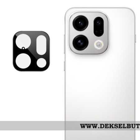 Linsebeskytter I Herdet Glass For Oppo Find X9 5g (svart Versjon)