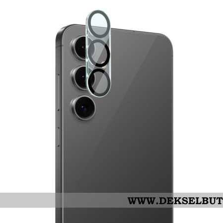 Linsebeskytter I Herdet Glass For Samsung Galaxy S25 Fe (svart Sirkeldesign) Imak