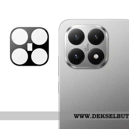 Linsebeskytter I Herdet Glass For Xiaomi 15t (svart Versjon)