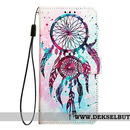 Lærdeksel Folio Deksel Oneplus Nord 4 Mobildeksel Drømmefanger I Akvarell