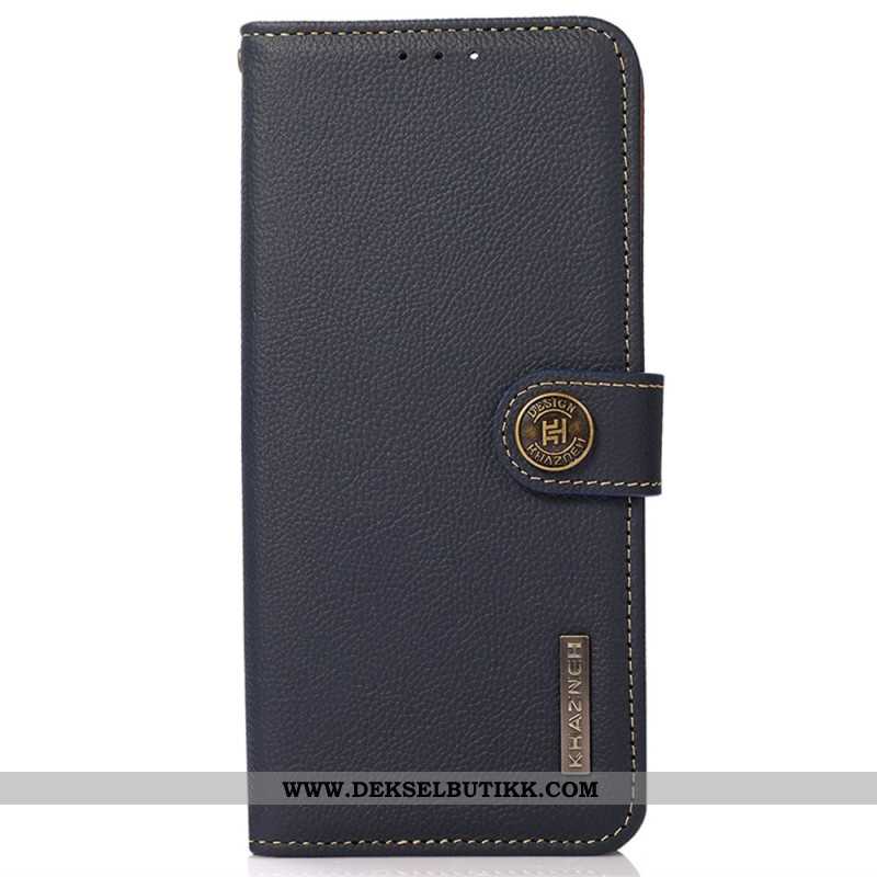 Lærdeksel Folio Deksel Oneplus Nord 5 Mobildeksel Khazneh