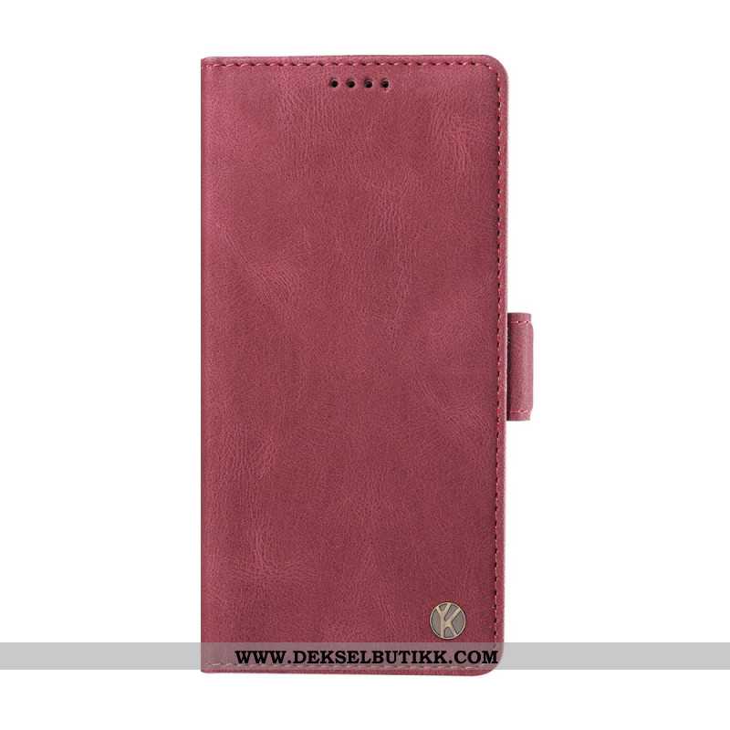 Lærdeksel Folio Deksel Oneplus Nord 5 Vintage Yikatu