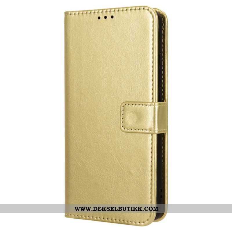 Lærdeksel Folio Deksel Oppo Find N3 Mobildeksel Prangende Kunstskinn