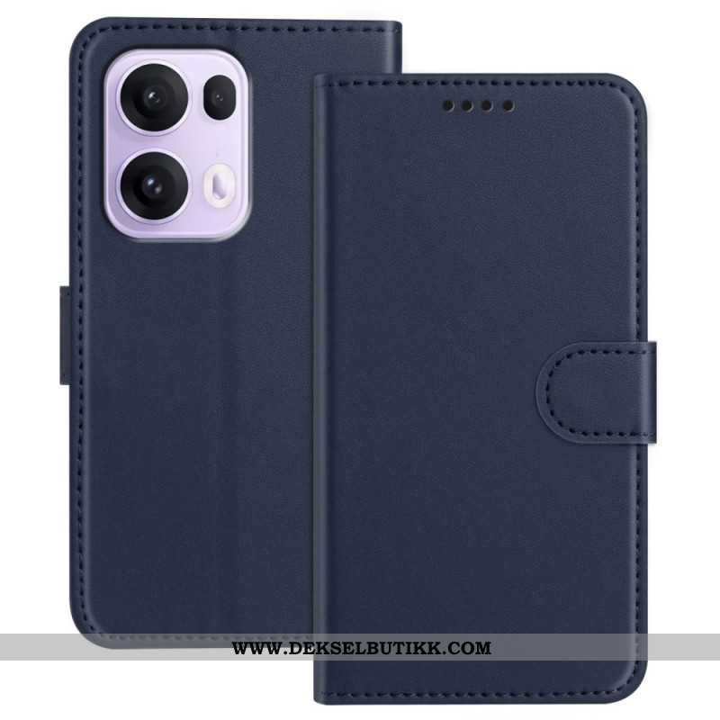 Lærdeksel Folio Deksel Oppo Reno 13 Pro 5g Mobildeksel Hybrid