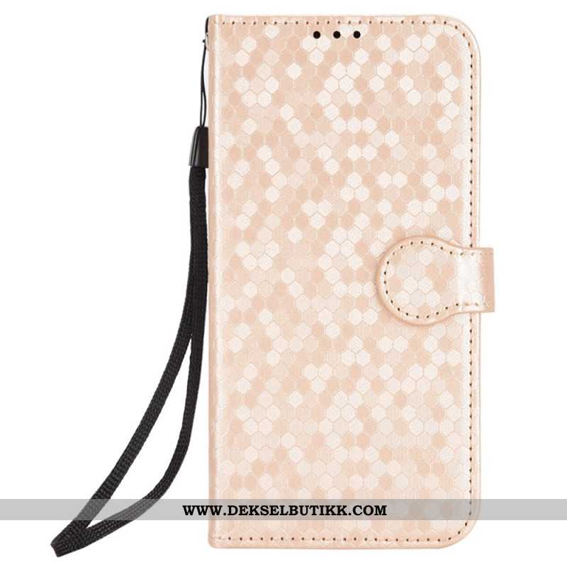 Lærdeksel Folio Deksel Oppo Reno 13f 4g / 5g / 13 Fs 5g Glanset