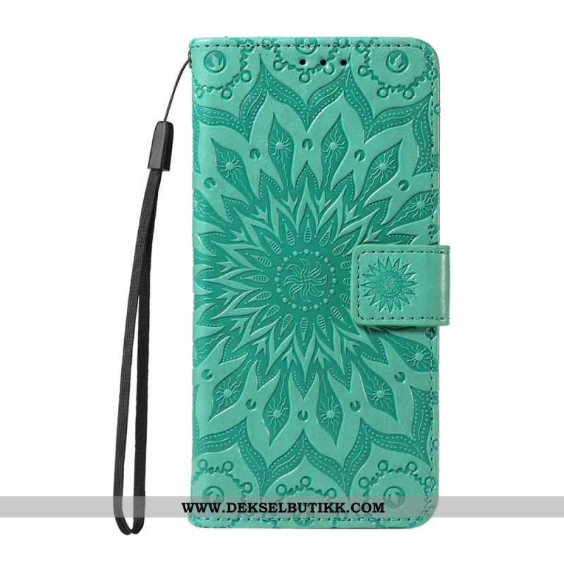 Lærdeksel Folio Deksel Oppo Reno 14 Pro 5g Mobildeksel Mandala