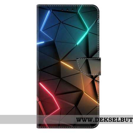 Lærdeksel Folio Deksel Samsung Galaxy A17 4g / 5g Lyse Sprekker
