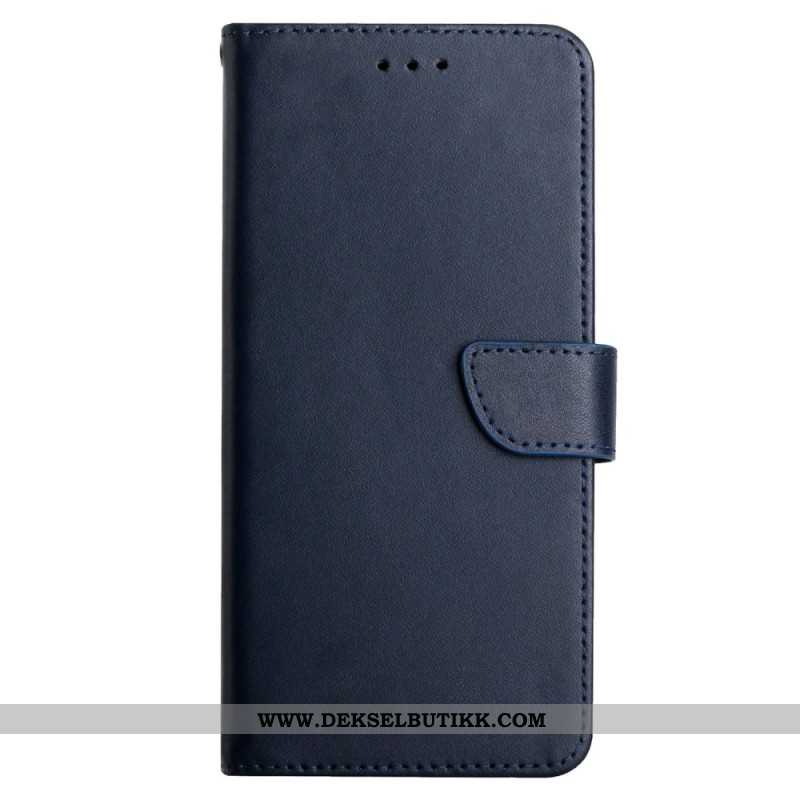 Lærdeksel Folio Deksel Samsung Galaxy A17 4g / 5g Nappaskinn