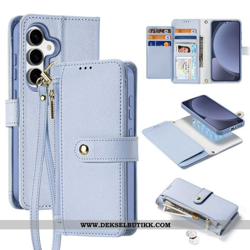 Lærdeksel Folio Deksel Samsung Galaxy S25 5g Lawa-serien Dux Ducis