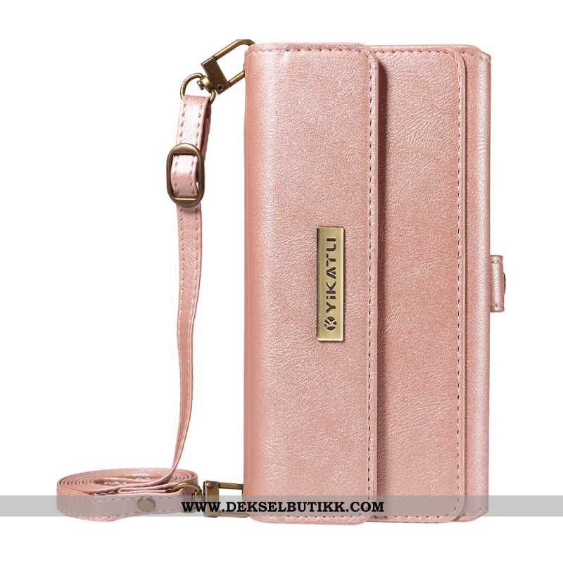 Lærdeksel Folio Deksel Samsung Galaxy S26 Vintage Yikatu-design