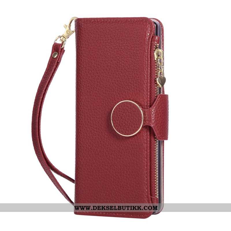 Lærdeksel Folio Deksel Samsung Galaxy Z Fold 7 Vintage Design