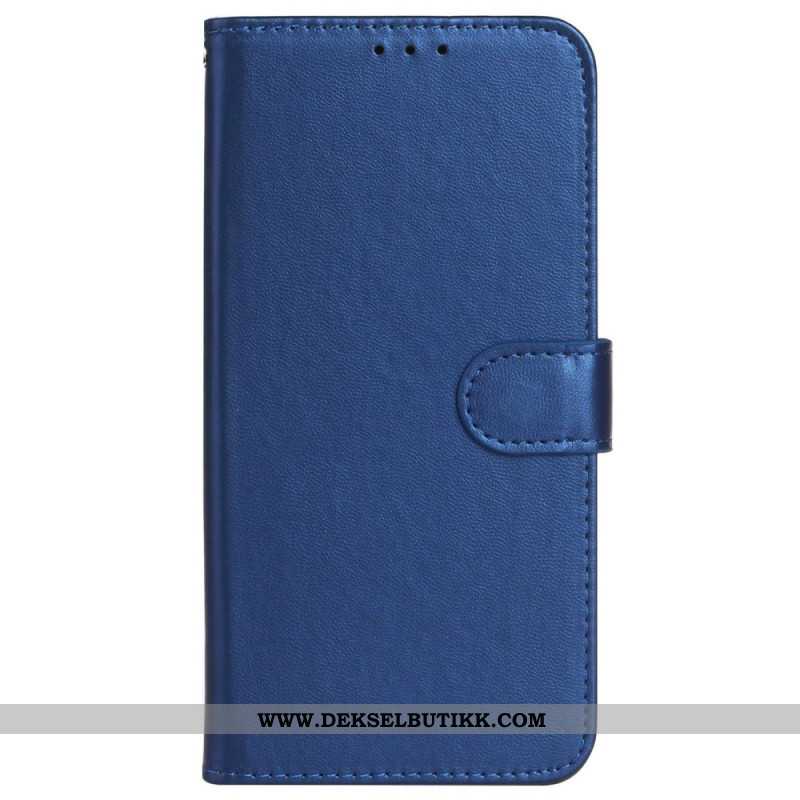 Lærdeksel Folio Deksel Sony Xperia 1 Vii Mobildeksel Monokrom