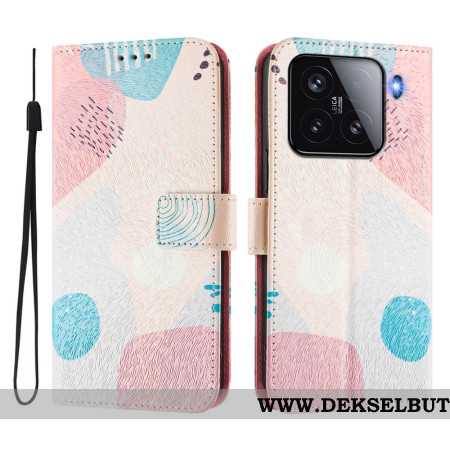 Lærdeksel Folio Deksel Xiaomi 15 Graffitimotiv