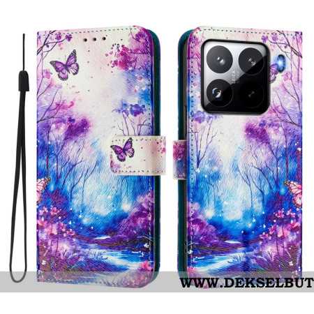 Lærdeksel Folio Deksel Xiaomi 15 Pro Mobildeksel Drømmenes Dal