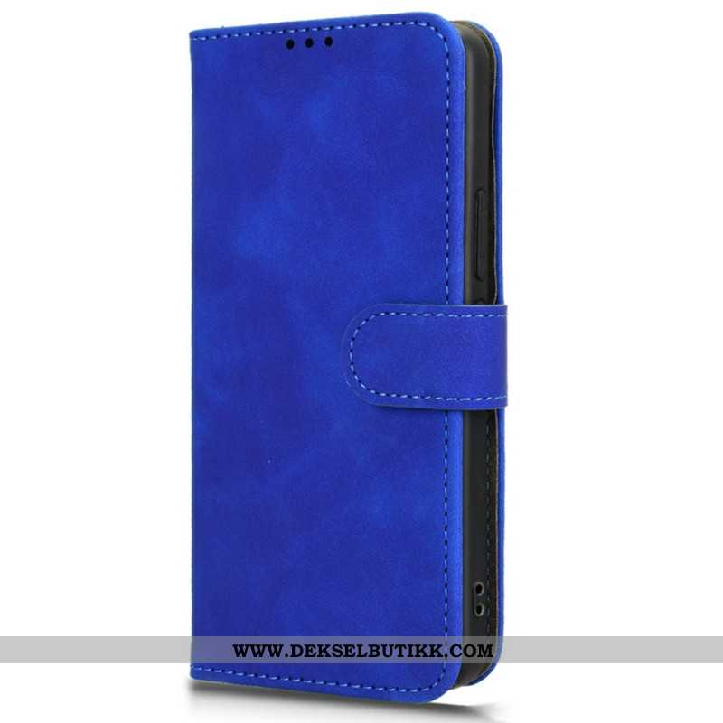 Lærdeksel Folio Deksel Xiaomi 15 Pro Mobildeksel Semsket Skinneffekt