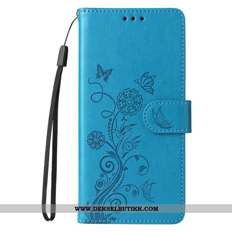 Lærdeksel Folio Deksel Xiaomi 15 Ultra Mobildeksel Floralie