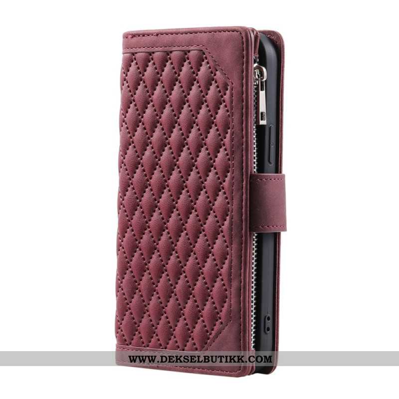 Lærdeksel Folio Deksel Xiaomi 15t Mobildeksel Vattert Lommebok