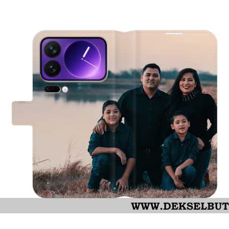 Lærdeksel Folio Deksel Xiaomi 17 Pro Mobildeksel Personlig