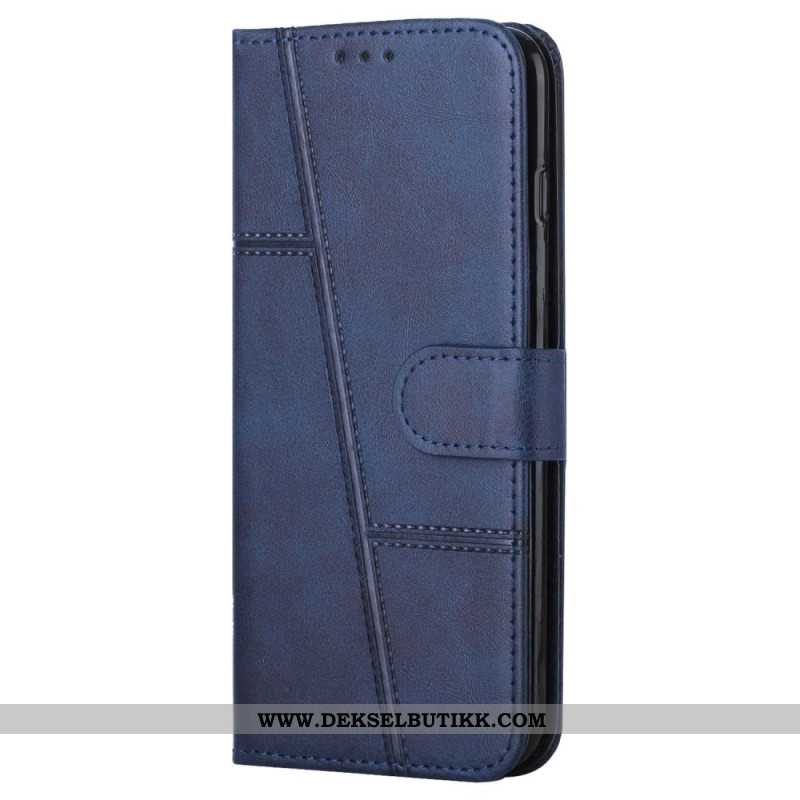 Lærdeksel Folio Deksel Xiaomi Redmi Note 14 5g Mobildeksel Forretningsvesken