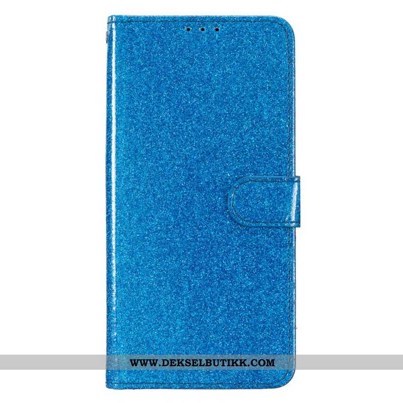 Lærdeksel Folio Deksel Xiaomi Redmi Note 14 Pro 4g Paljetter