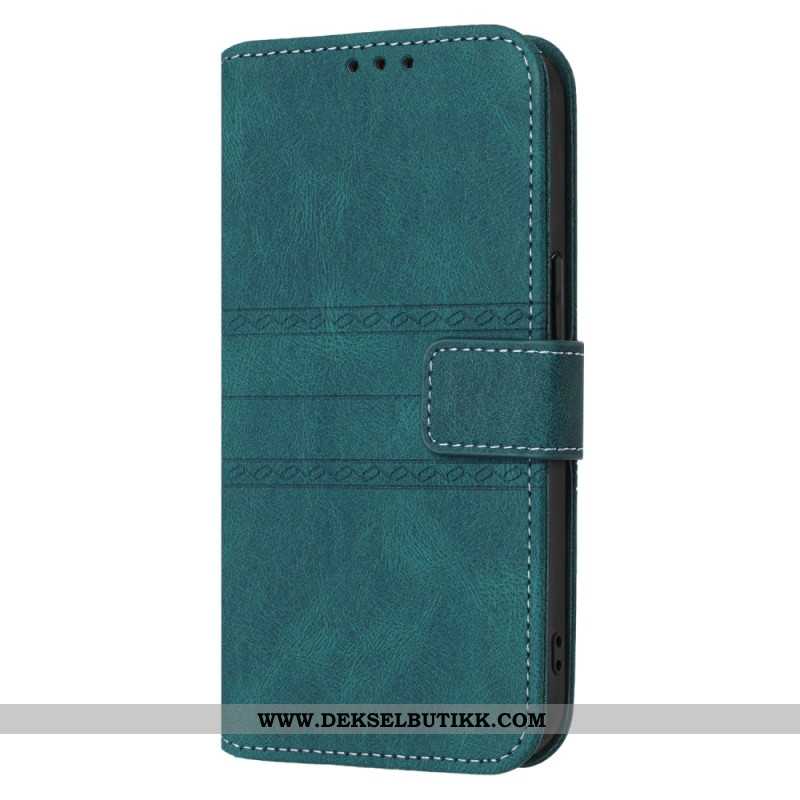 Lærdeksel Folio Deksel Xiaomi Redmi Note 15 Pro 5g Mobildeksel Dierfeng