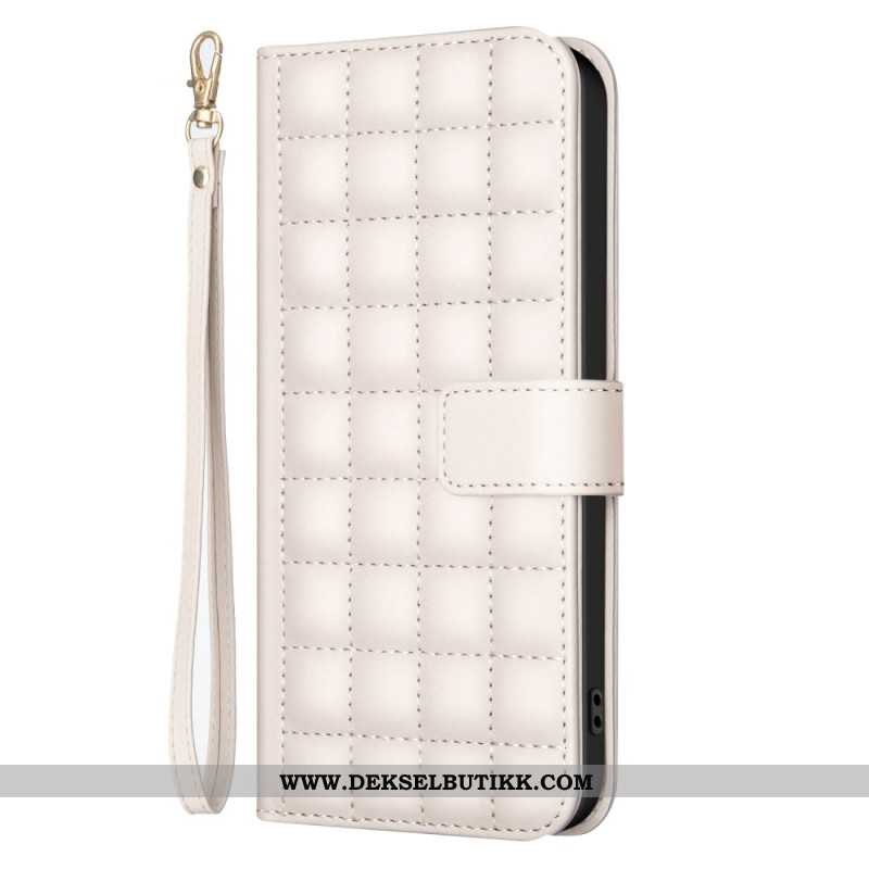 Lærdeksel Folio Deksel iPhone 17 Mobildeksel Premium Design