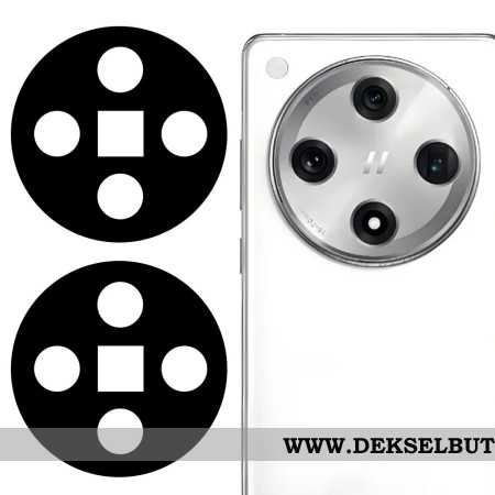 Oppo Find X8 Skjermbeskytterlinse (svart Versjon)