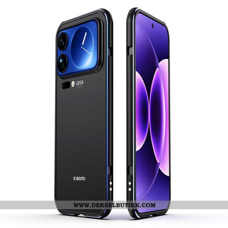 Xiaomi 17 Pro Max Linsebeskyttelse Støtfanger Og Metallramme