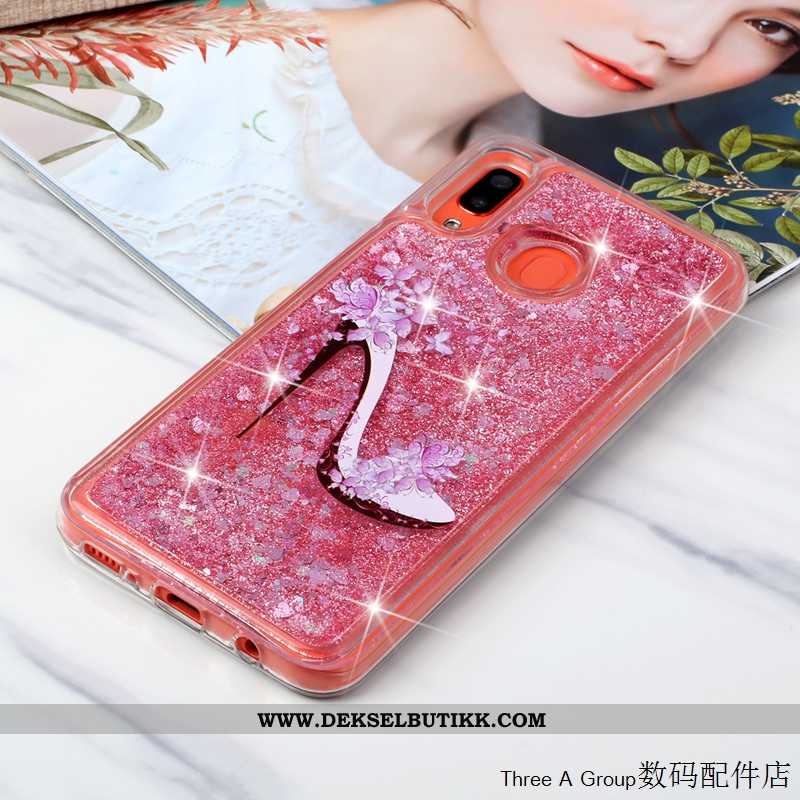 Deksel Samsung Galaxy A20e Beskyttelse Quicksand Mobiltelefon Stjernene Rosa, Etui Samsung Galaxy A2