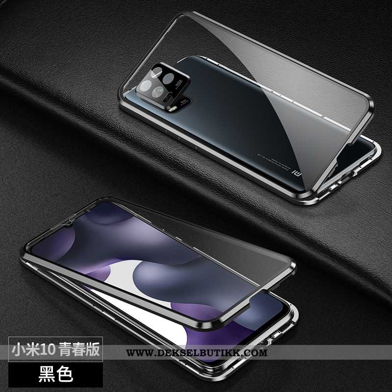 Deksel Xiaomi Mi 10 Lite Beskyttelse Lilla Gjennomsiktig, Etui Xiaomi Mi 10 Lite Glass Tilbud