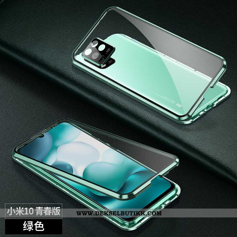 Deksel Xiaomi Mi 10 Lite Beskyttelse Lilla Gjennomsiktig, Etui Xiaomi Mi 10 Lite Glass Tilbud