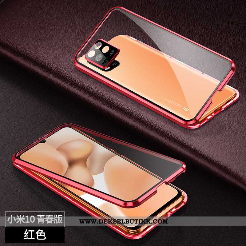 Deksel Xiaomi Mi 10 Lite Beskyttelse Lilla Gjennomsiktig, Etui Xiaomi Mi 10 Lite Glass Tilbud