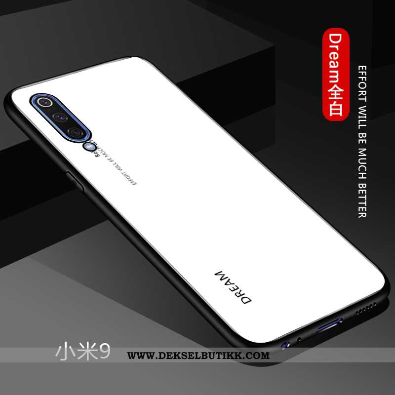 Deksel Xiaomi Mi 9 Glass Etui Hard Blå, Xiaomi Mi 9 Av Personlighet På Nett