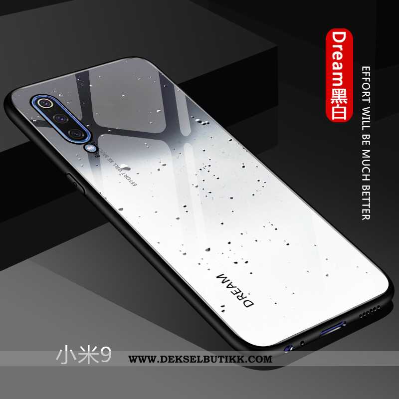 Deksel Xiaomi Mi 9 Glass Etui Hard Blå, Xiaomi Mi 9 Av Personlighet På Nett