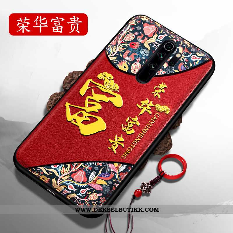 Deksel Xiaomi Redmi Note 8 Pro Myke Nye Trend Tynne Rød, Etui Xiaomi Redmi Note 8 Pro Silikon Billig