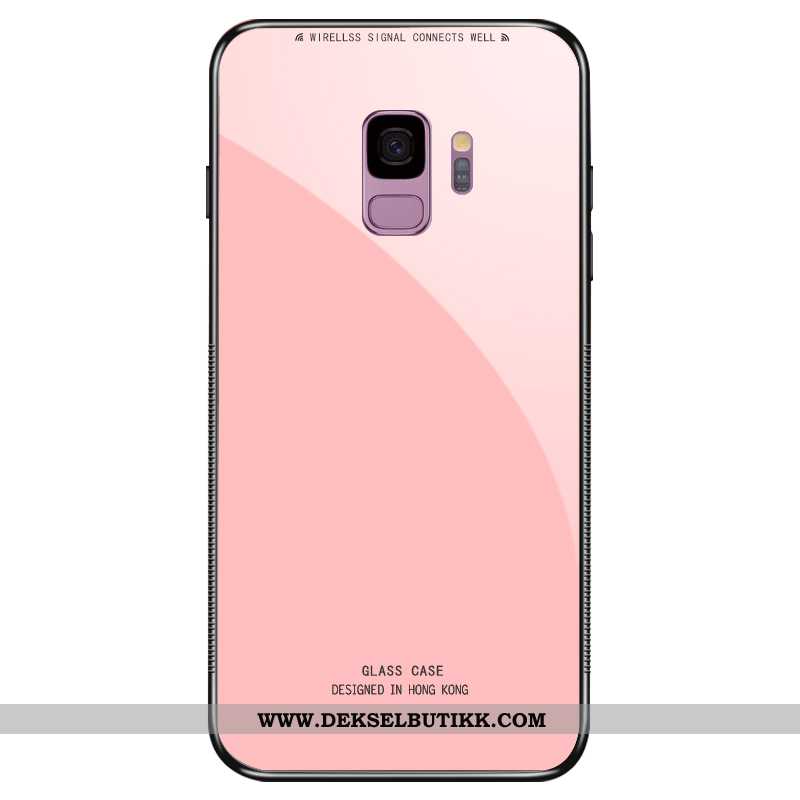 Etui Samsung Galaxy S9 Trend Deksel Tempe~~pos Skjermbeskytter Rød, Samsung Galaxy S9 Myke Tilbud