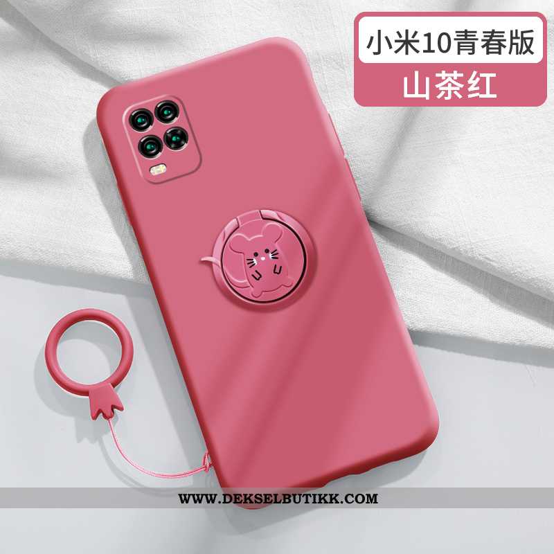 Etui Xiaomi Mi 10 Lite Tynne Trend Ungdom Liten Rød, Deksel Xiaomi Mi 10 Lite Myke Tilbud
