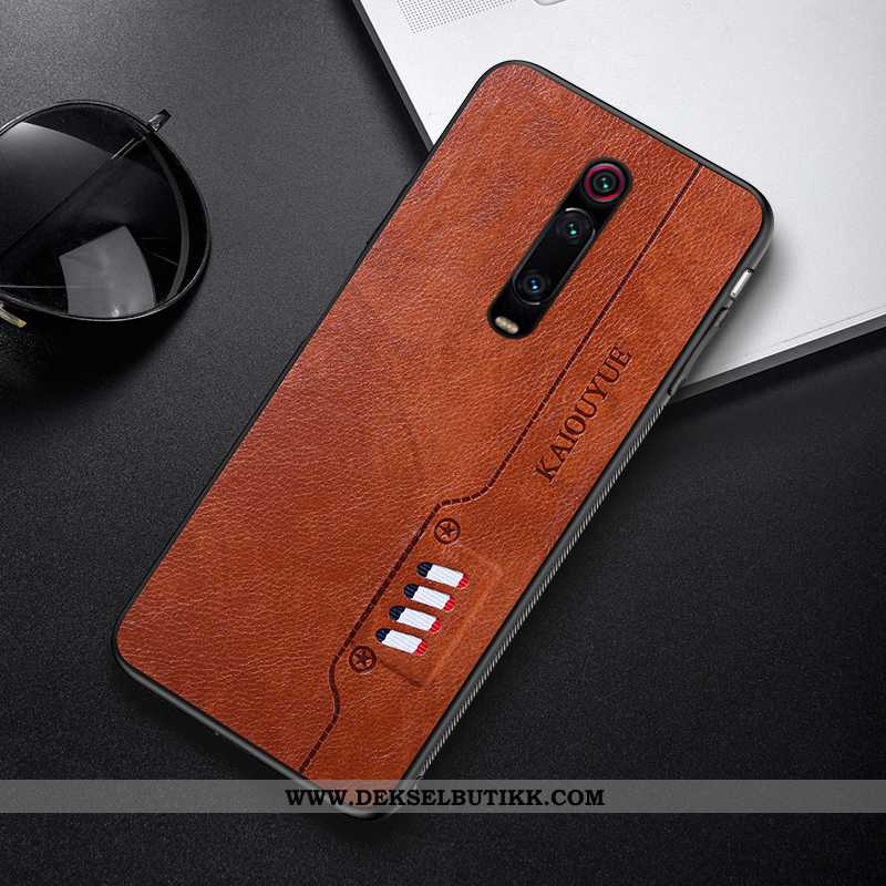 Etui Xiaomi Mi 9t Myke Mønster Ultra Anti-fall Grønn, Deksel Xiaomi Mi 9t Skinn Lær Billig