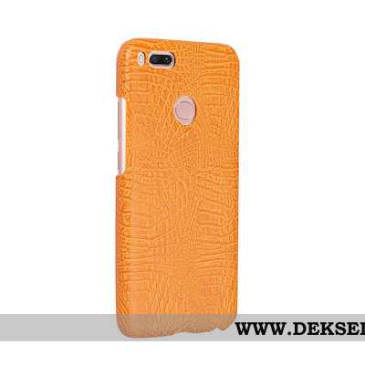 Etui Xiaomi Mi A1 Skinndeksel Liten Rød Beskyttelse, Deksel Xiaomi Mi A1 Skinn Lær Tilbud