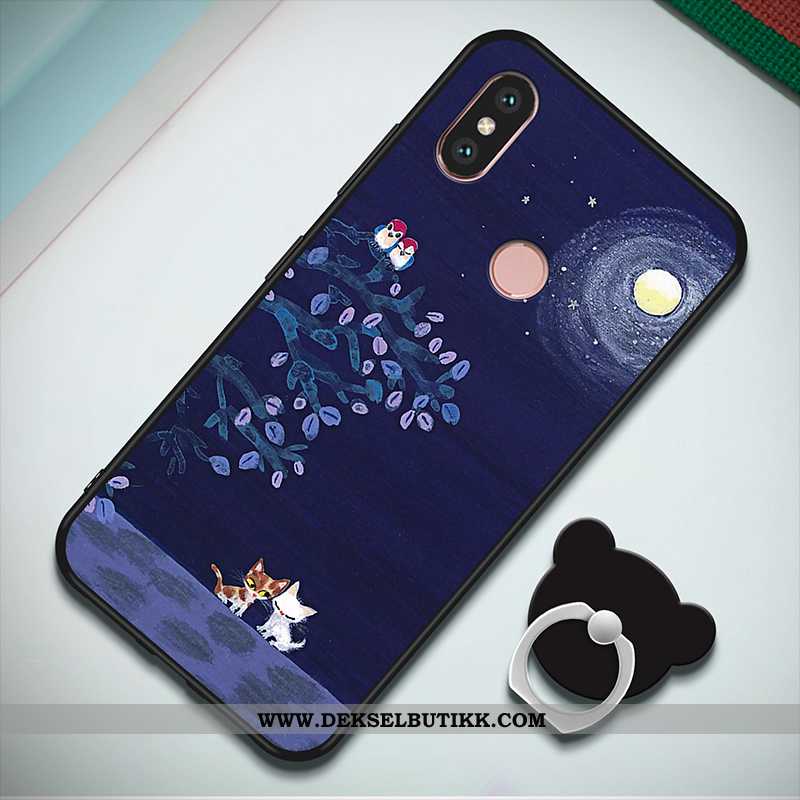 Etui Xiaomi Mi A2 Silikon Alt Inkludert Liten Kreativ Rosa, Deksel Xiaomi Mi A2 Beskyttelse Salg