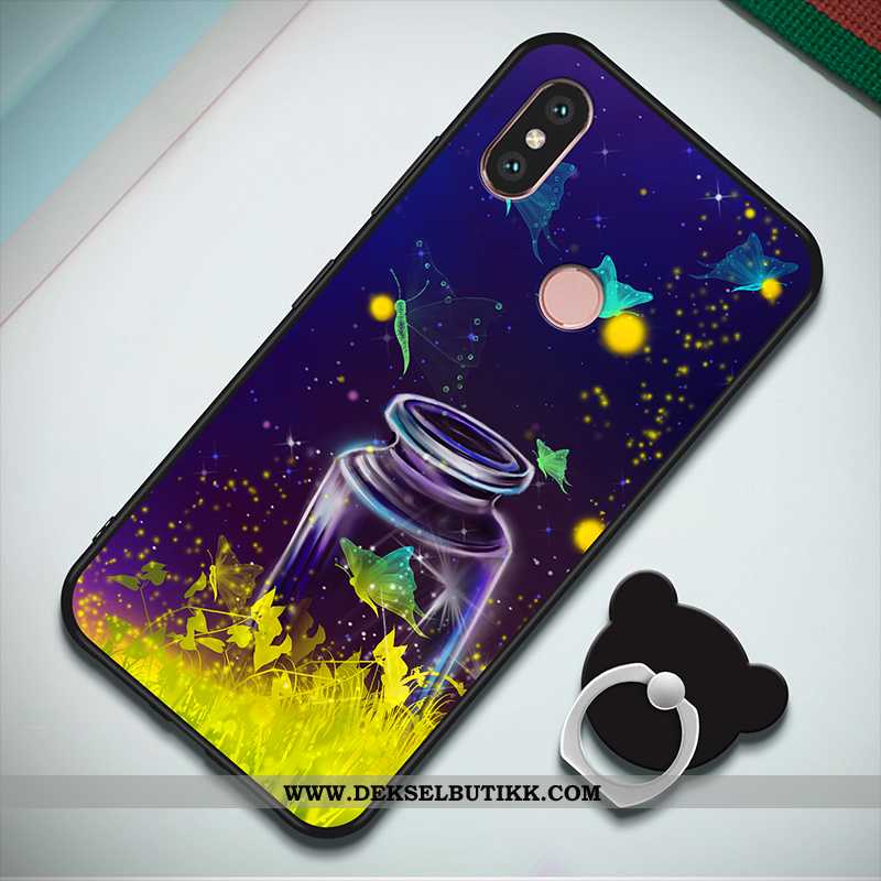 Etui Xiaomi Mi A2 Silikon Alt Inkludert Liten Kreativ Rosa, Deksel Xiaomi Mi A2 Beskyttelse Salg