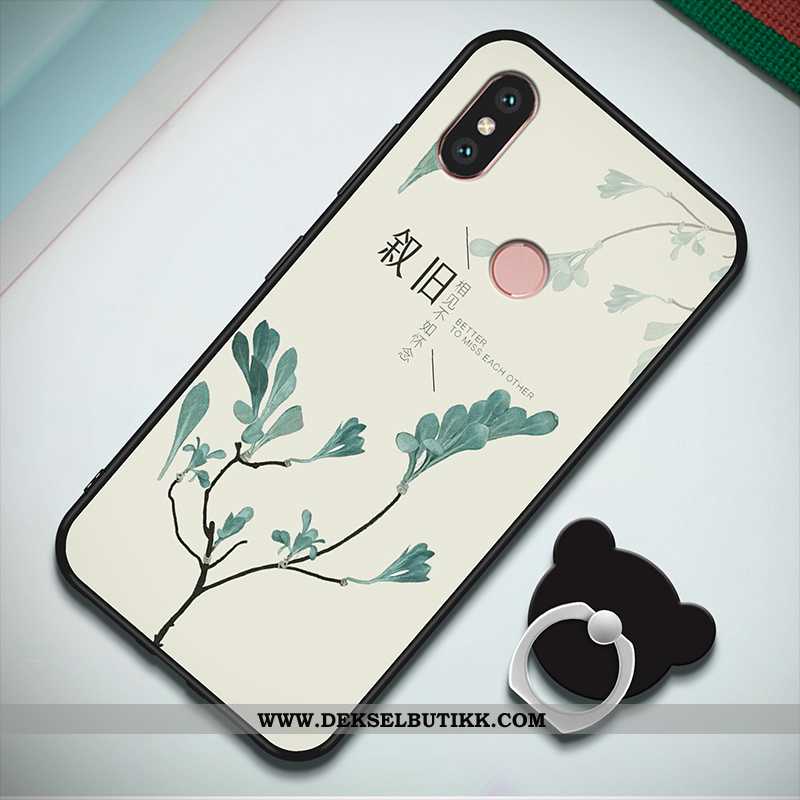 Etui Xiaomi Mi A2 Silikon Alt Inkludert Liten Kreativ Rosa, Deksel Xiaomi Mi A2 Beskyttelse Salg
