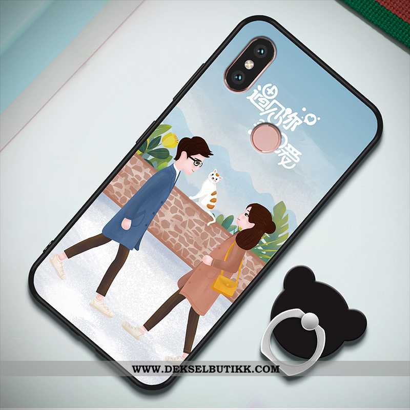 Etui Xiaomi Mi A2 Silikon Alt Inkludert Liten Kreativ Rosa, Deksel Xiaomi Mi A2 Beskyttelse Salg