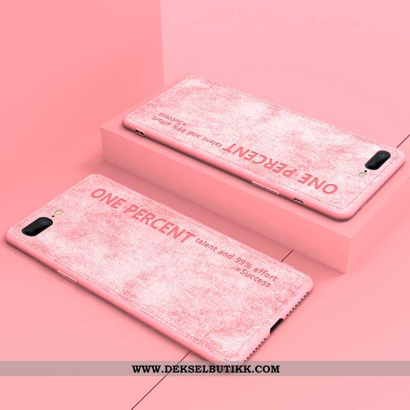 Etui iPhone 8 Plus Silikon Enkel Rød Alt Inkludert, Deksel iPhone 8 Plus Vintage Kjøpe