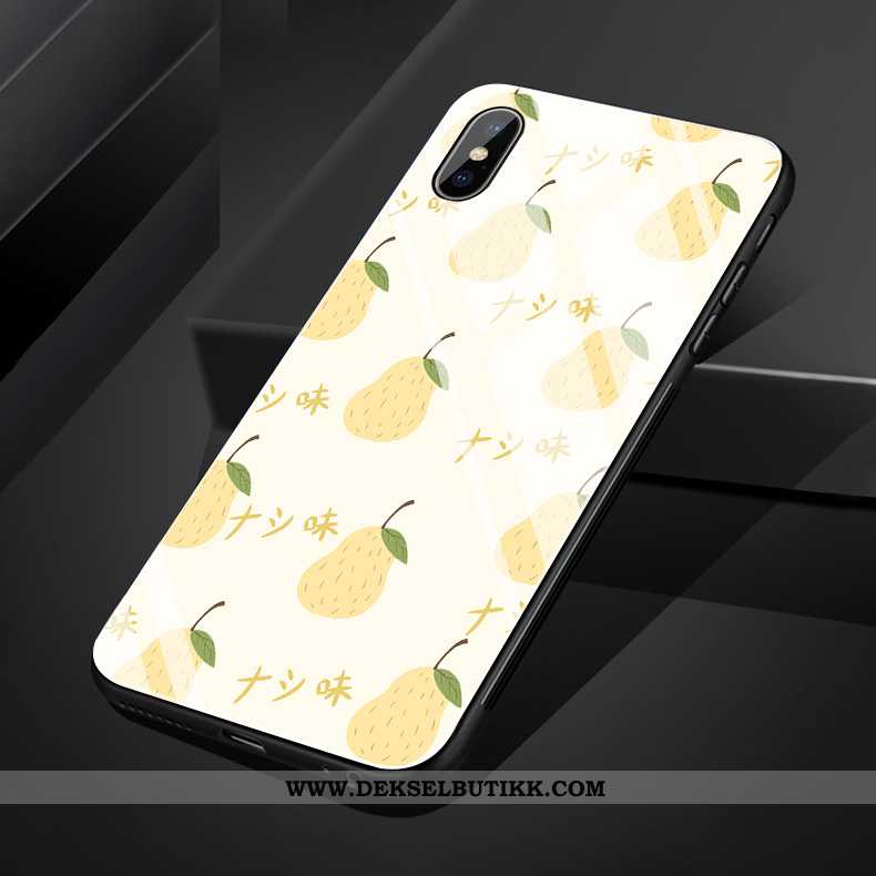 Etui iPhone Xs Max Myke Mobiltelefon Grønn Frukt, Deksel iPhone Xs Max Silikon Kjøpe