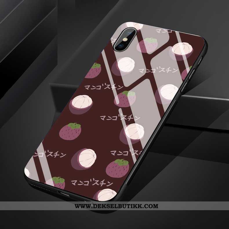 Etui iPhone Xs Max Myke Mobiltelefon Grønn Frukt, Deksel iPhone Xs Max Silikon Kjøpe